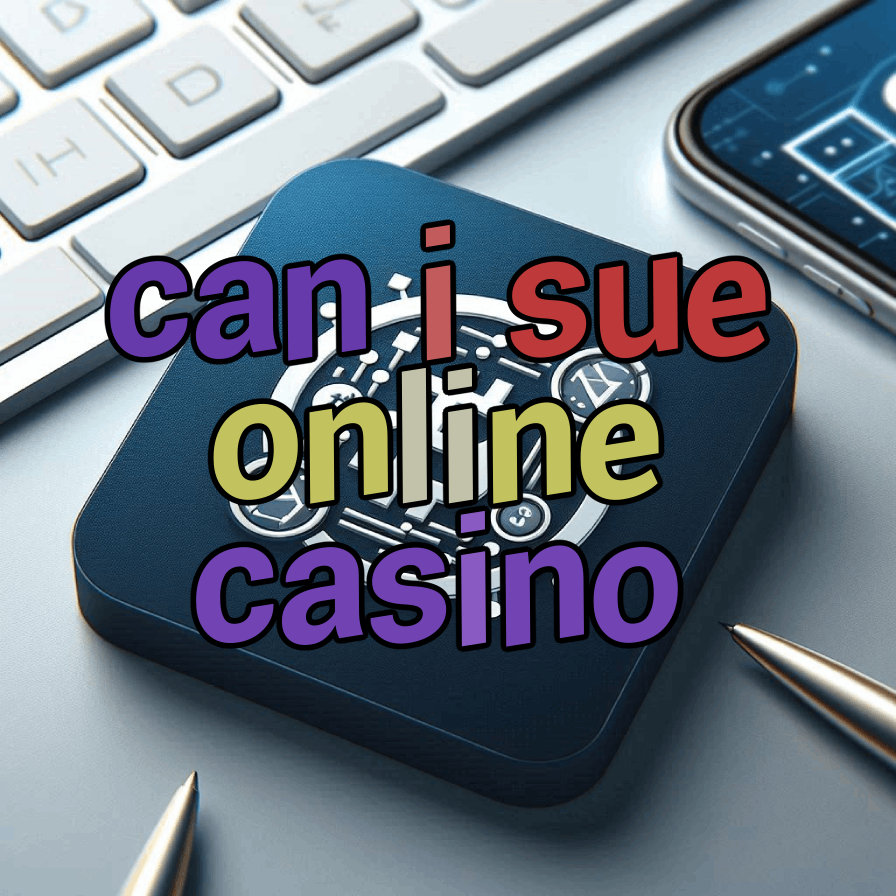 can i sue online casino